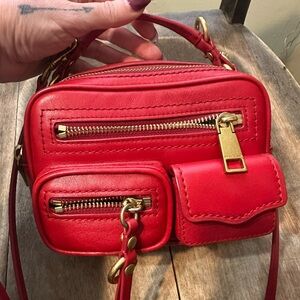 Rebecca minkoff Red Leather Crossbody Bag